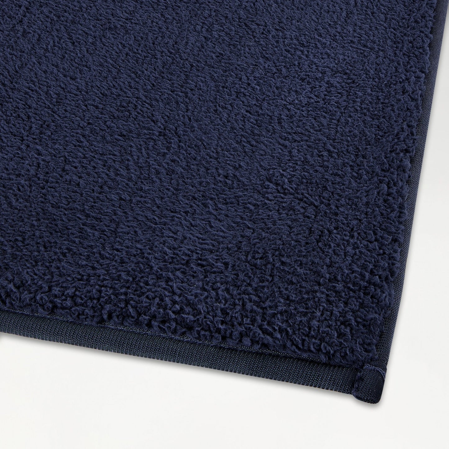 Swift Flow Polyester Large Bath Mat, 1659 GSM, Solid, Navy