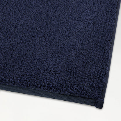 Swift Flow Polyester Large Bath Mat, 1659 GSM, Solid, Navy