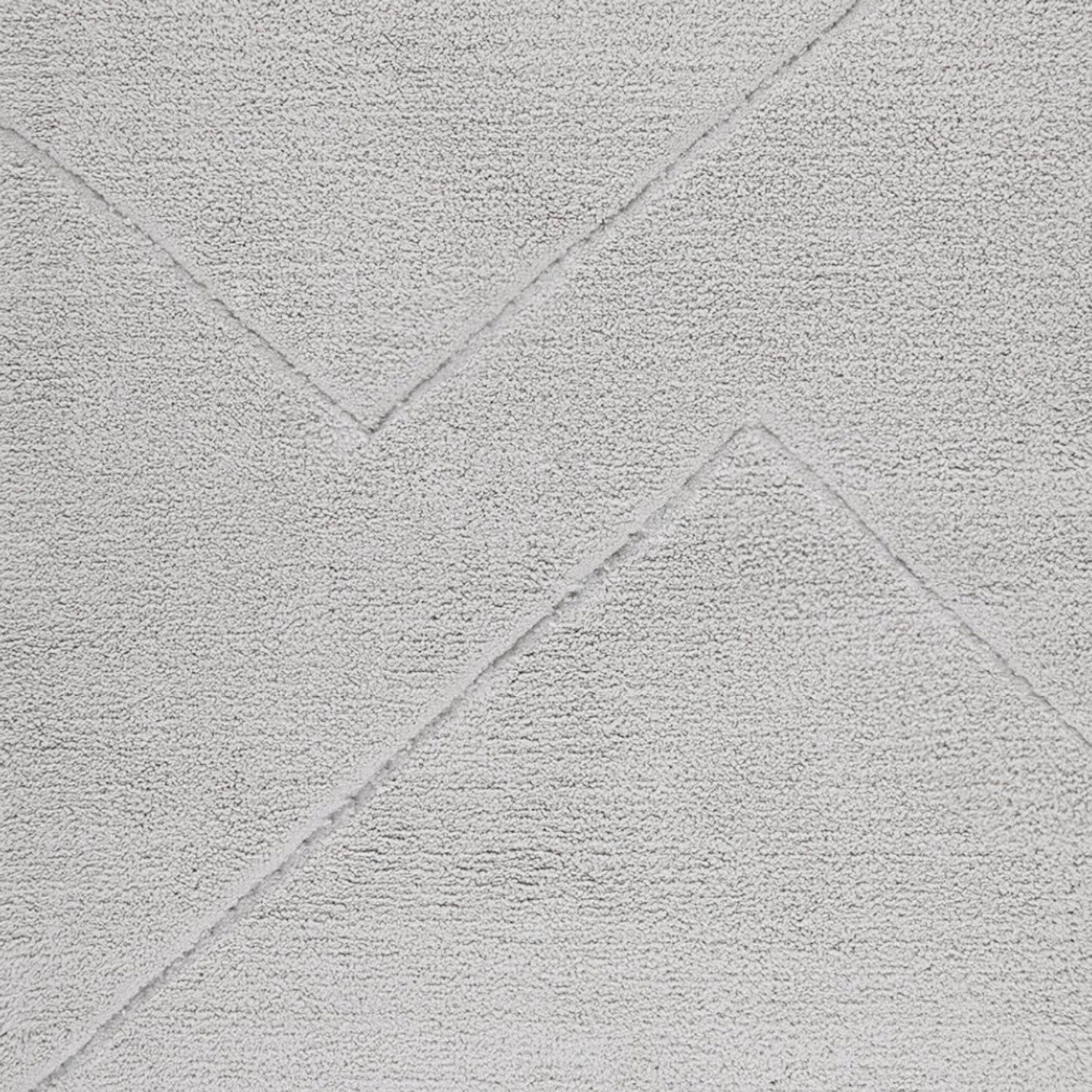 Swift Flow Polyester Large Bath Mat, 1659 GSM, Solid, Silver