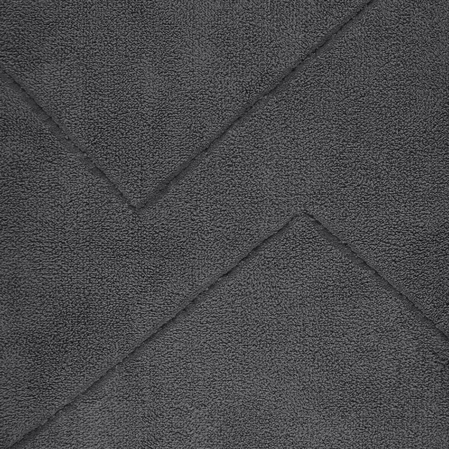 Swift Flow Polyester Large Bath Mat, 1659 GSM, Solid, Light Grey