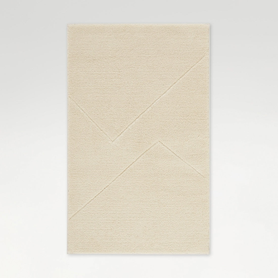 Swift Flow Polyester Large Bath Mat, 1659 GSM, Solid, Light Brown