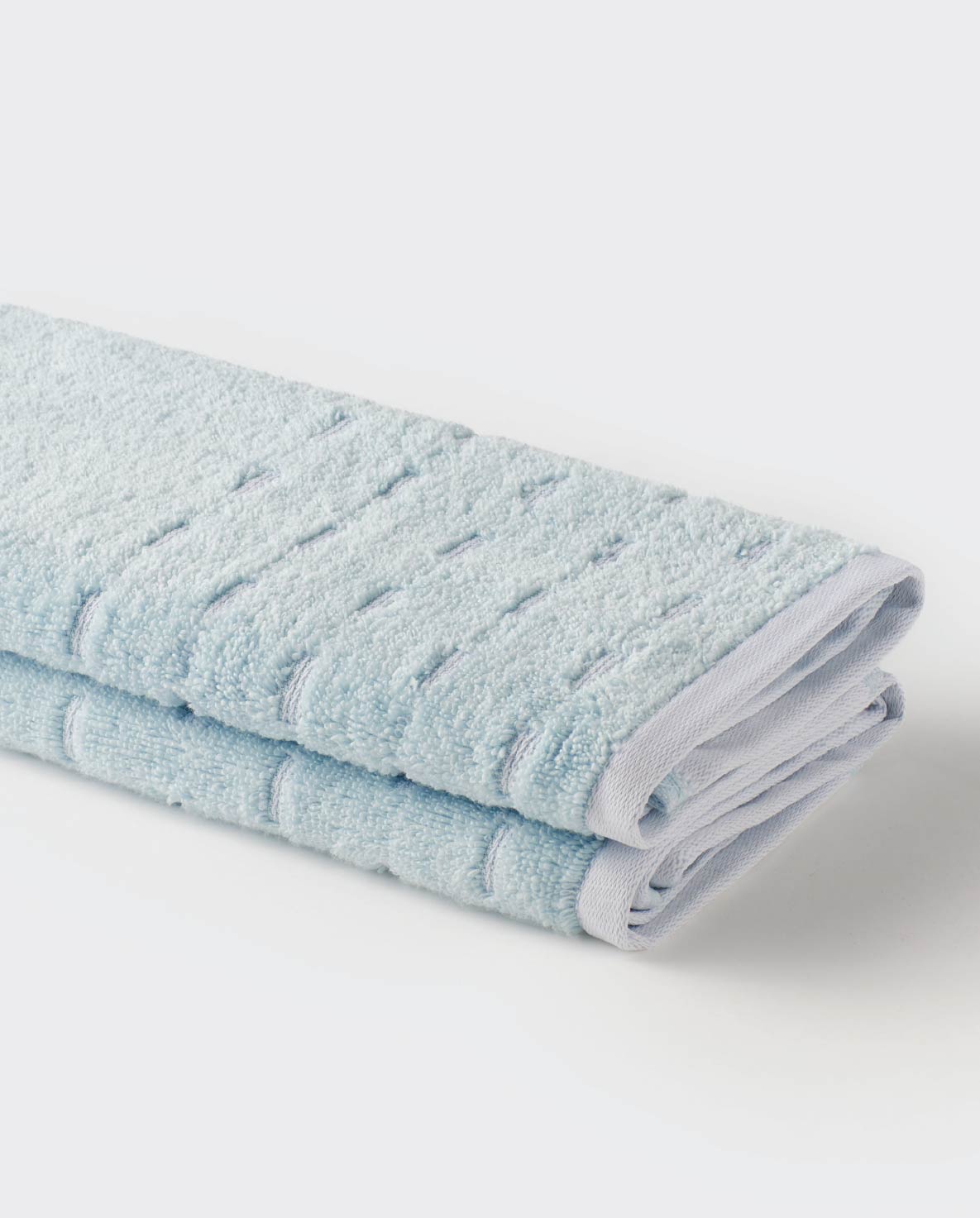 Airsoft 100% Cotton Bath Towel, 450 GSM, Solid, Light Blue