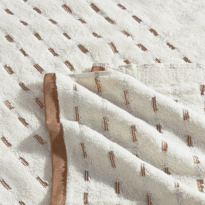 Airsoft 100% Cotton Bath Towel, 450 GSM, Solid, Beige