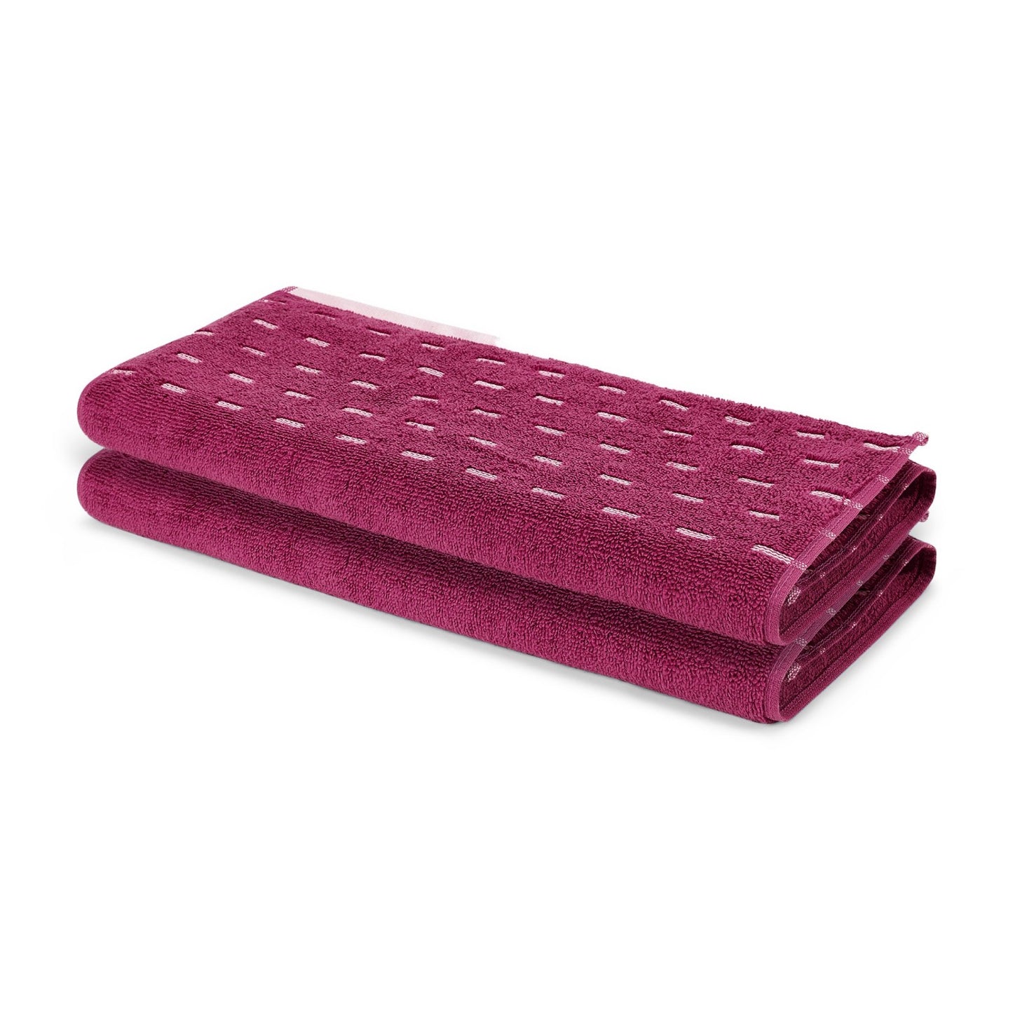 Airsoft 100% Cotton Hand Towel Set (2 Pcs), 450 GSM, Solid, Dark Brown