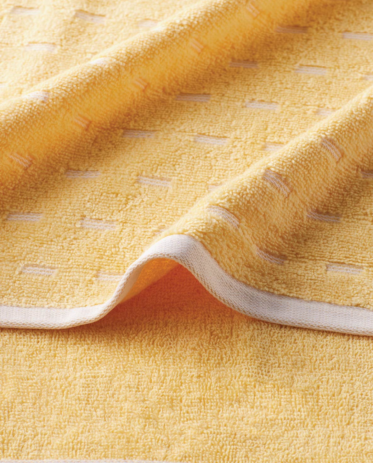 Airsoft 100% Cotton Hand Towel Set (2 Pcs), 450 GSM, Solid, Yellow