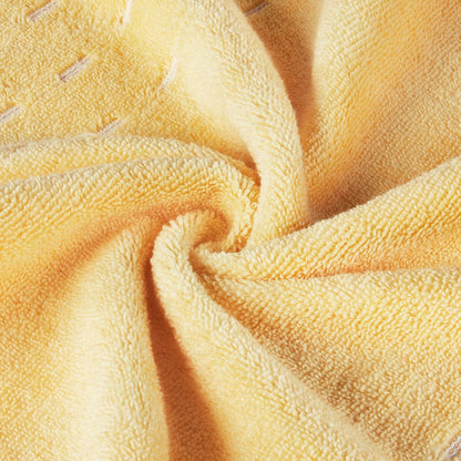 Airsoft 100% Cotton Hand Towel Set (2 Pcs), 450 GSM, Solid, Yellow