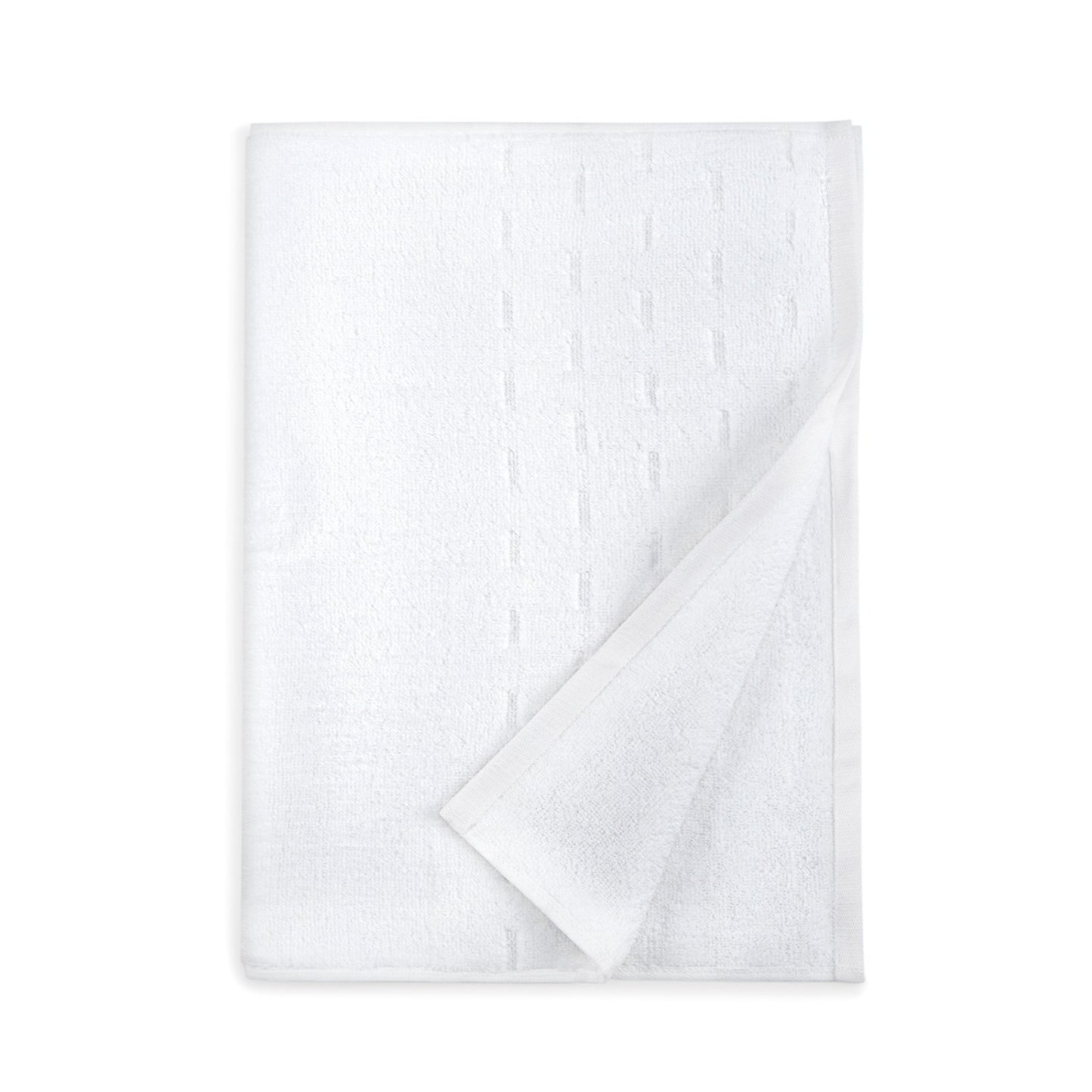 Airsoft 100% Cotton Hand Towel Set (2 Pcs), 450 GSM, Solid, White