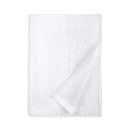 Airsoft 100% Cotton Hand Towel Set (2 Pcs), 450 GSM, Solid, White