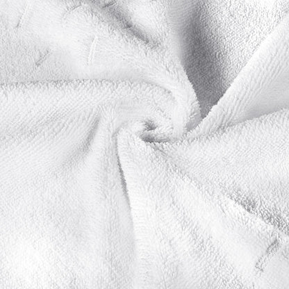 Airsoft 100% Cotton Hand Towel Set (2 Pcs), 450 GSM, Solid, White