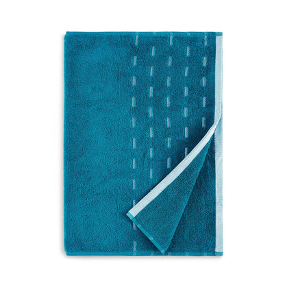 Airsoft 100% Cotton Hand Towel Set (2 Pcs), 450 GSM, Solid, Dark Teal