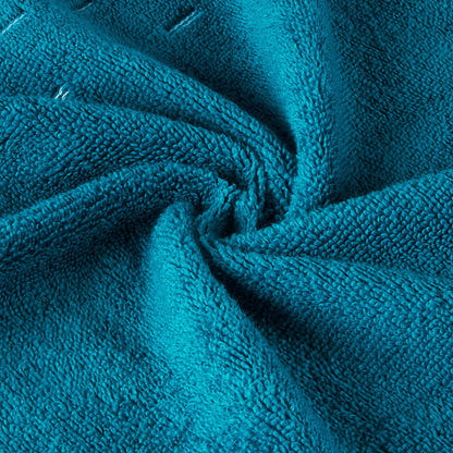 Airsoft 100% Cotton Hand Towel Set (2 Pcs), 450 GSM, Solid, Dark Teal