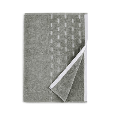 Airsoft 100% Cotton Hand Towel Set (2 Pcs), 450 GSM, Solid, Grey