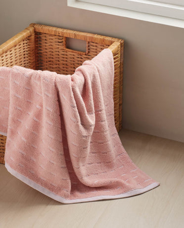 Airsoft 100% Cotton Hand Towel Set (2 Pcs), 450 GSM, Solid, Red