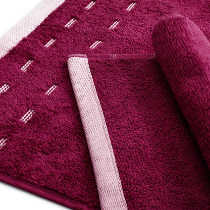 Airsoft 100% Cotton Face Towel, 450 GSM, Solid, Dark Brown