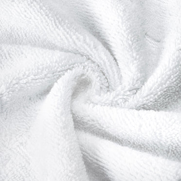 Airsoft 100% Cotton Face Towel, 450 GSM, Solid, White