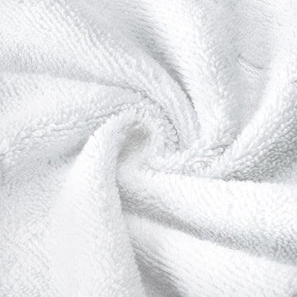 Airsoft 100% Cotton Face Towel, 450 GSM, Solid, White