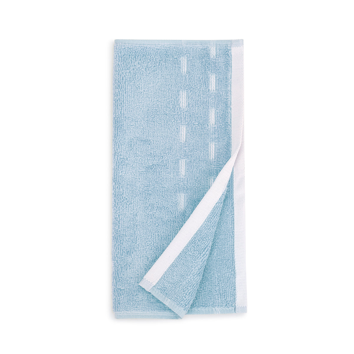 Airsoft 100% Cotton Face Towel, 450 GSM, Solid, Light Blue