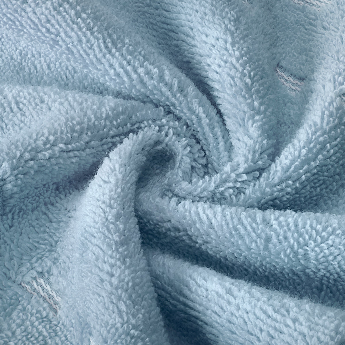 Airsoft 100% Cotton Face Towel, 450 GSM, Solid, Light Blue