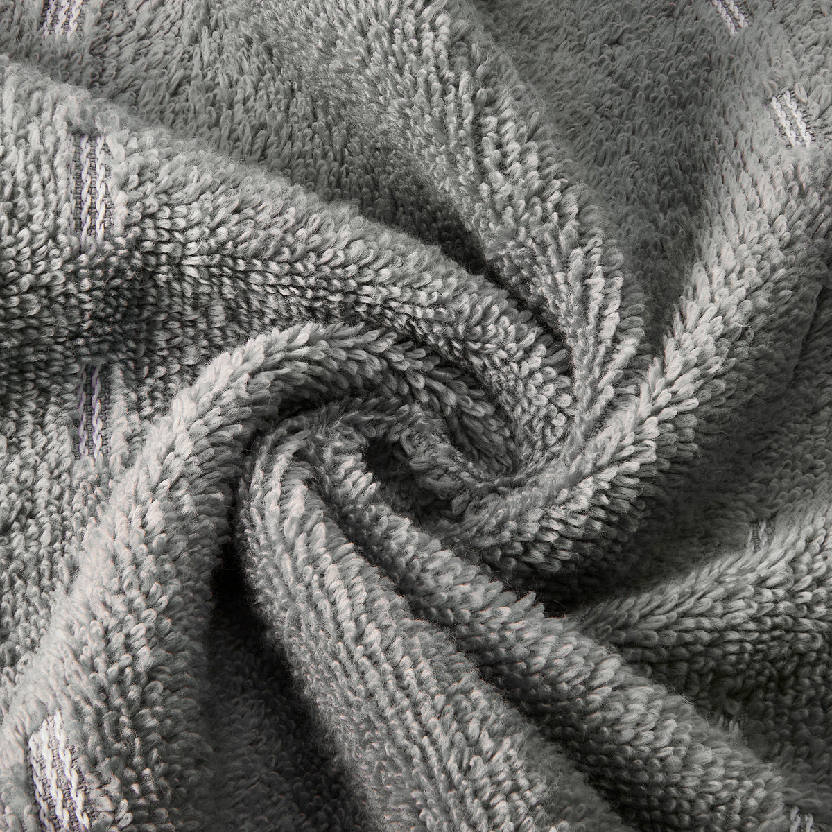 Airsoft 100% Cotton Face Towel Set (4 Pcs), 450 GSM, Solid, Grey