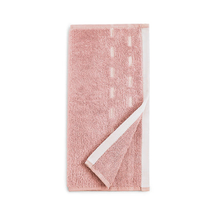 Airsoft 100% Cotton Face Towel Set (4 Pcs), 450 GSM, Solid, Red
