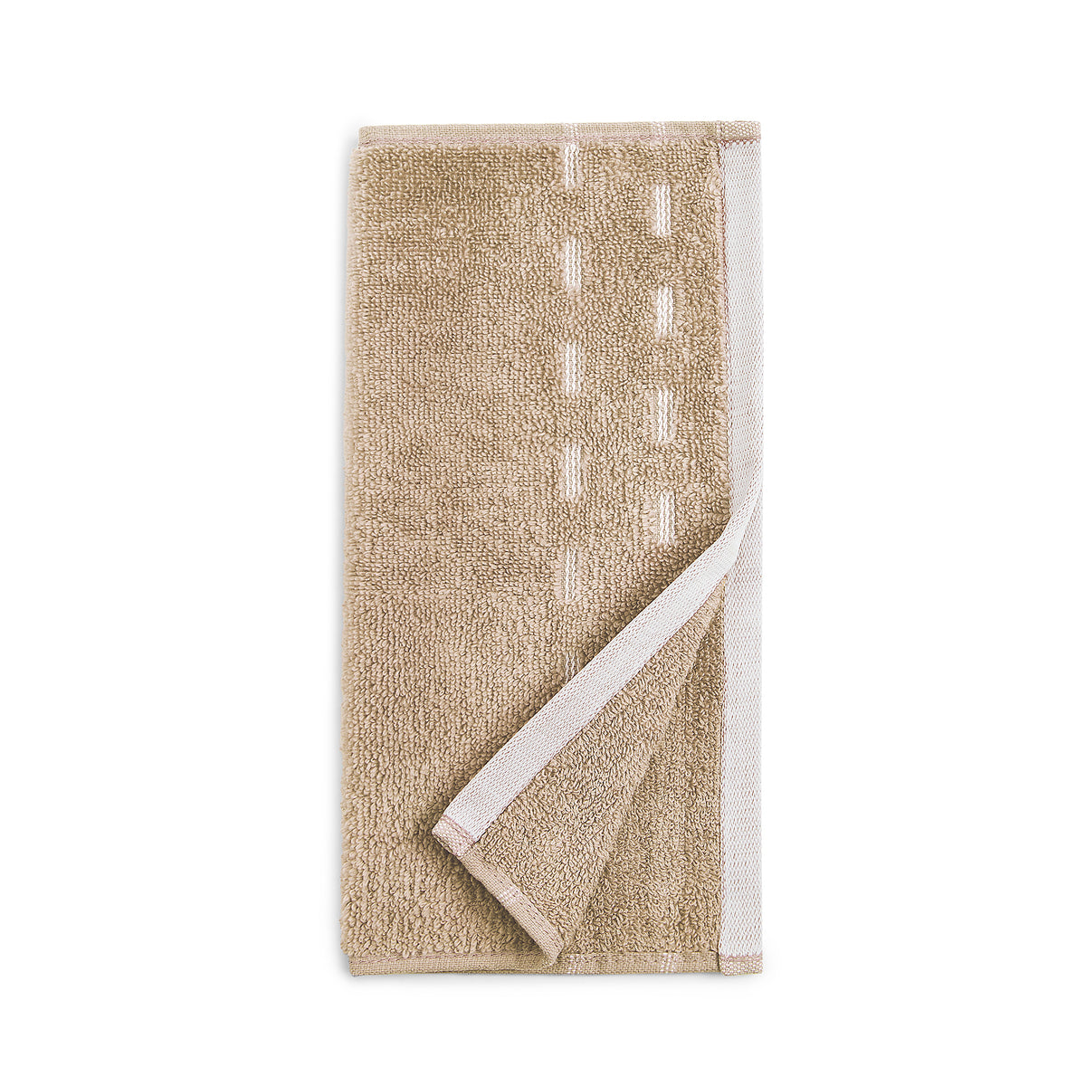 Airsoft 100% Cotton Face Towel Set (4 Pcs), 450 GSM, Solid, Beige