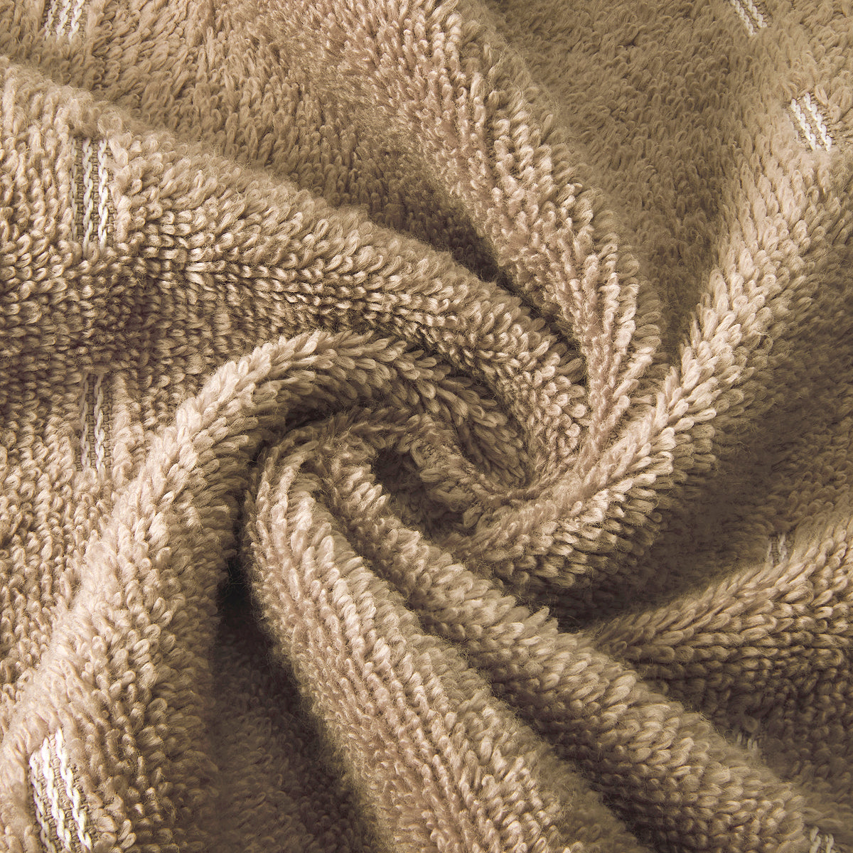 Airsoft 100% Cotton Face Towel Set (4 Pcs), 450 GSM, Solid, Beige