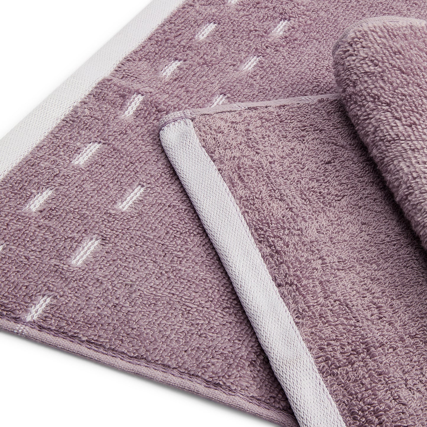 Airsoft 100% Cotton Face Towel Set (4 Pcs), 450 GSM, Solid, Light Violet