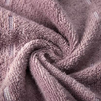 Airsoft 100% Cotton Face Towel Set (4 Pcs), 450 GSM, Solid, Light Violet