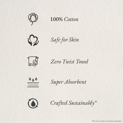 Airsoft 100% Cotton Face Towel Set (4 Pcs), 450 GSM, Solid, Light Violet