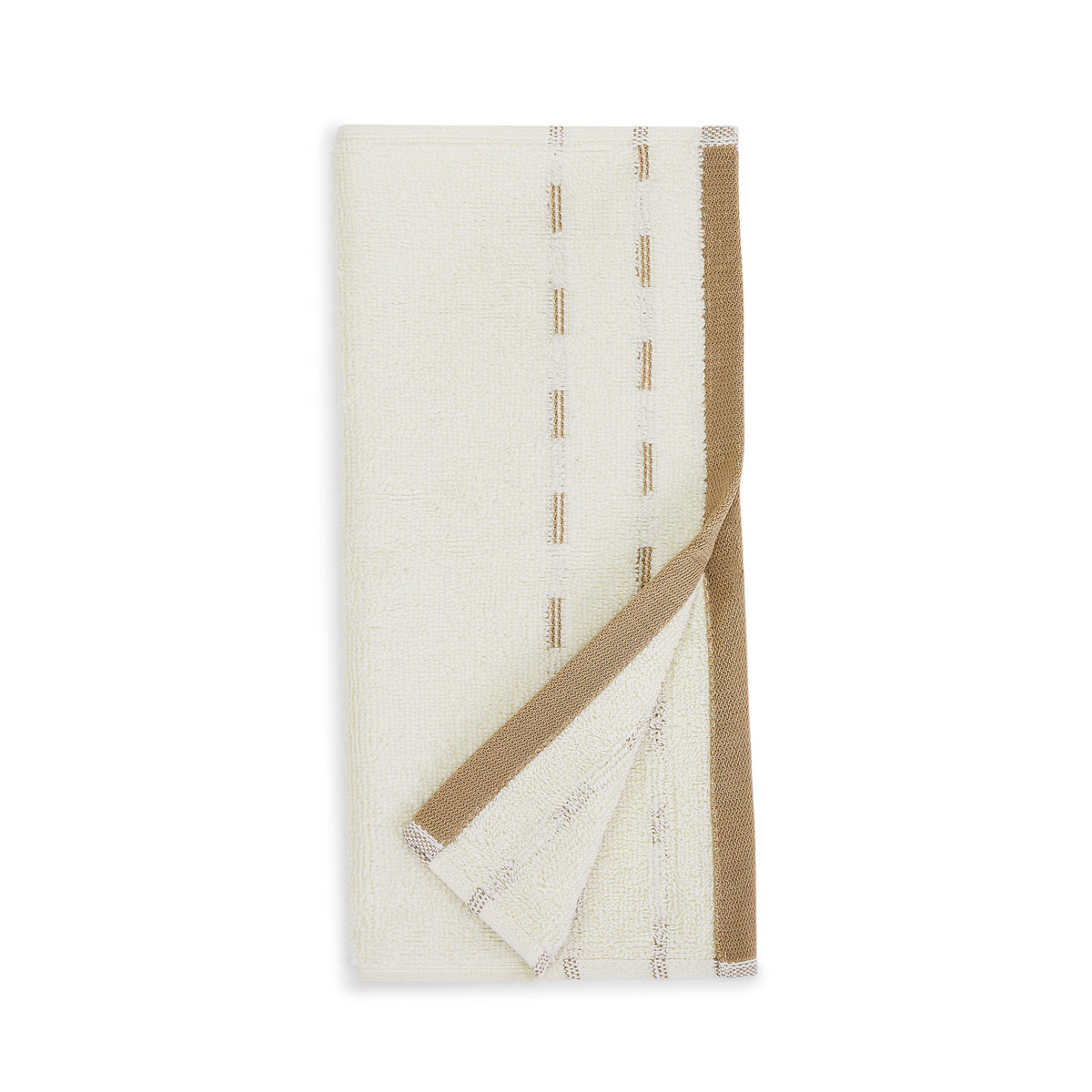 Airsoft 100% Cotton Face Towel Set (4 Pcs), 450 GSM, Solid, Beige