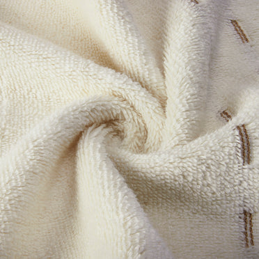 Airsoft 100% Cotton Face Towel Set (4 Pcs), 450 GSM, Solid, Beige