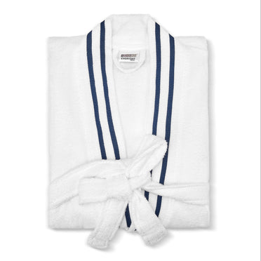 Airsoft 100% Cotton Large Bath Robe, 300 GSM, Solid, White