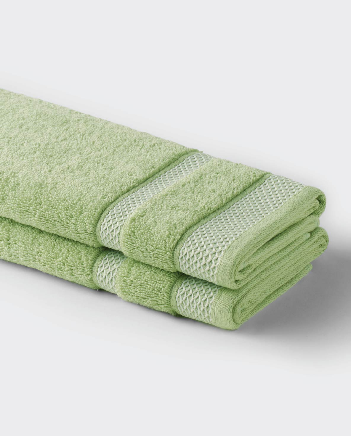 Hygro Hygro Cotton Hand Towel, 600 GSM, Solid, Smoke Green