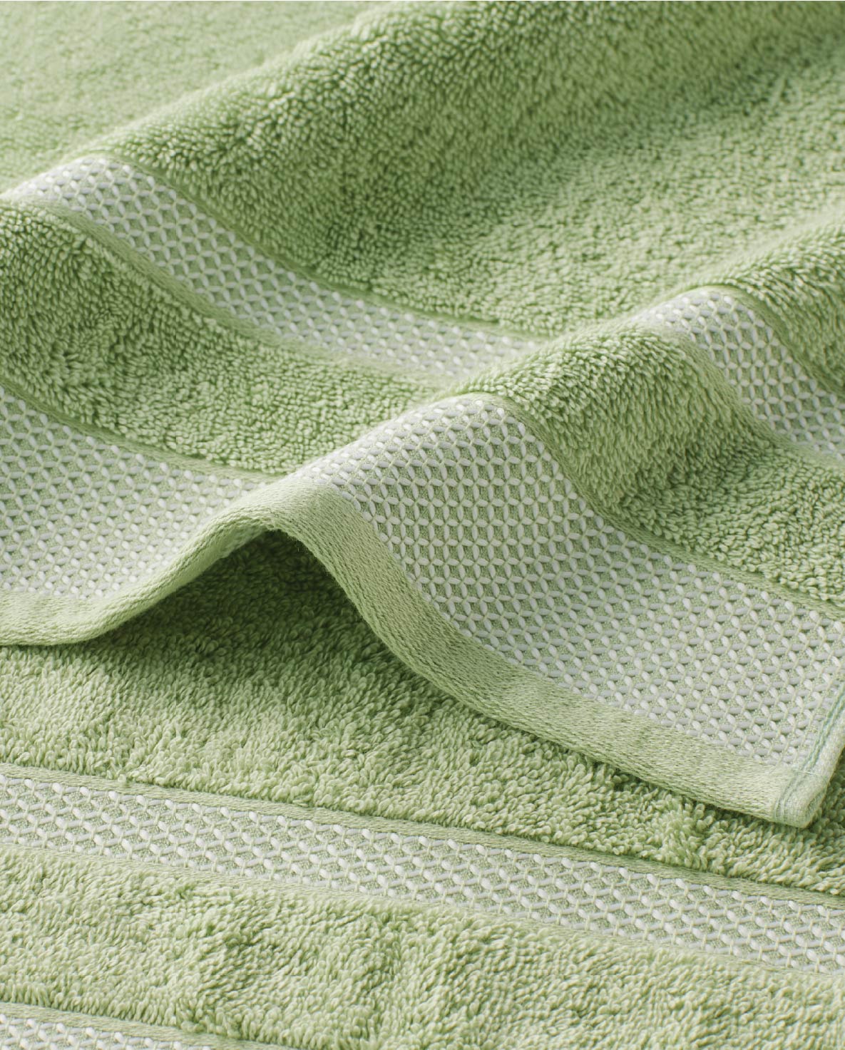 Hygro Hygro Cotton Hand Towel, 600 GSM, Solid, Smoke Green