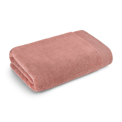 Eminence 100% Cotton Bath Towel, 670 GSM, Solid, Blush