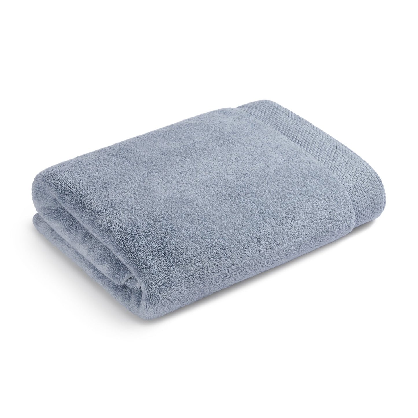 Eminence 100% Cotton Bath Towel, 670 GSM, Solid, Light Blue