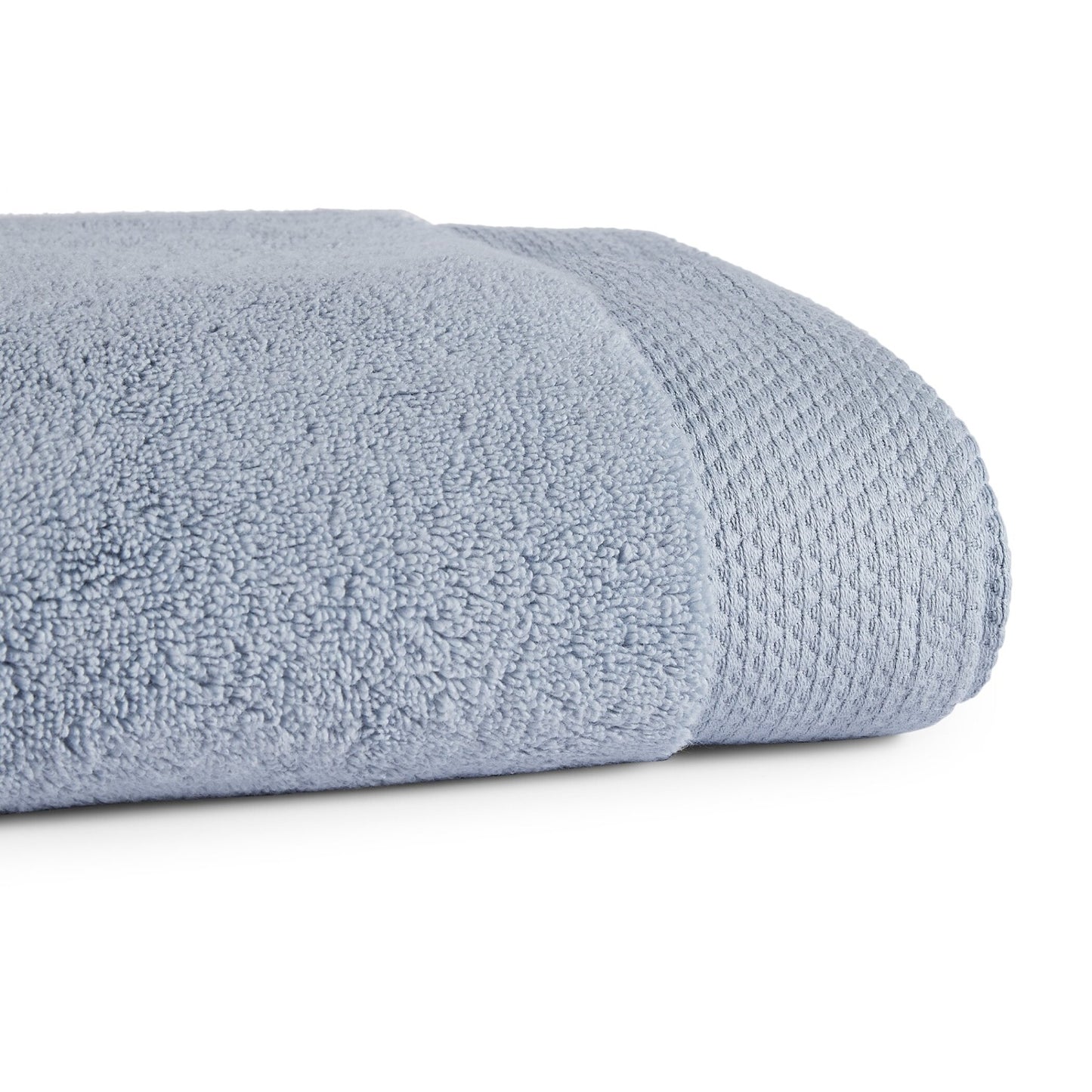 Eminence 100% Cotton Bath Towel, 670 GSM, Solid, Light Blue