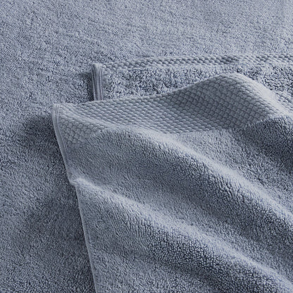Eminence 100% Cotton Bath Towel, 670 GSM, Solid, Light Blue