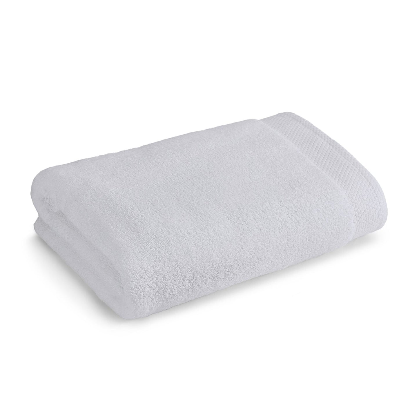 Eminence 100% Cotton Bath Towel, 670 GSM, Solid, White