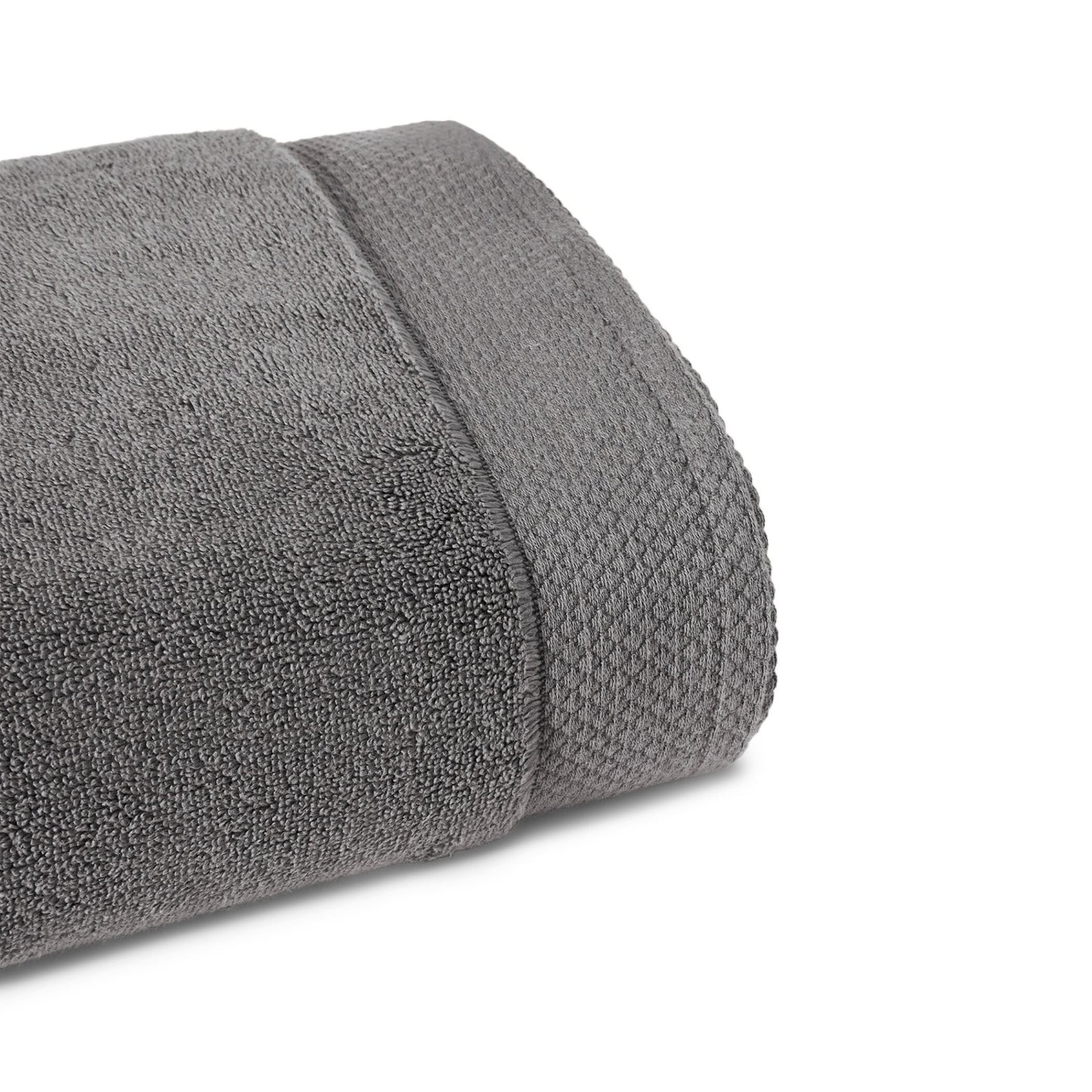 Eminence 100% Cotton Bath Towel, 670 GSM, Solid, Dark Grey