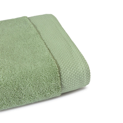 Eminence 100% Cotton Bath Towel, 670 GSM, Solid, Light Green