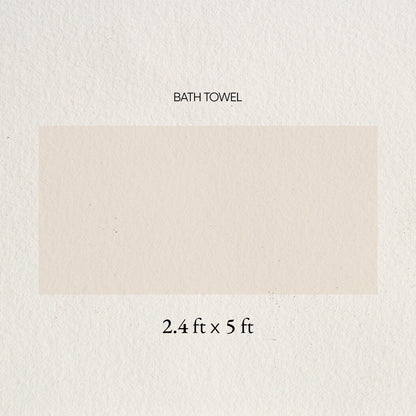 Eminence 100% Cotton Bath Towel, 670 GSM, Solid, Light Green