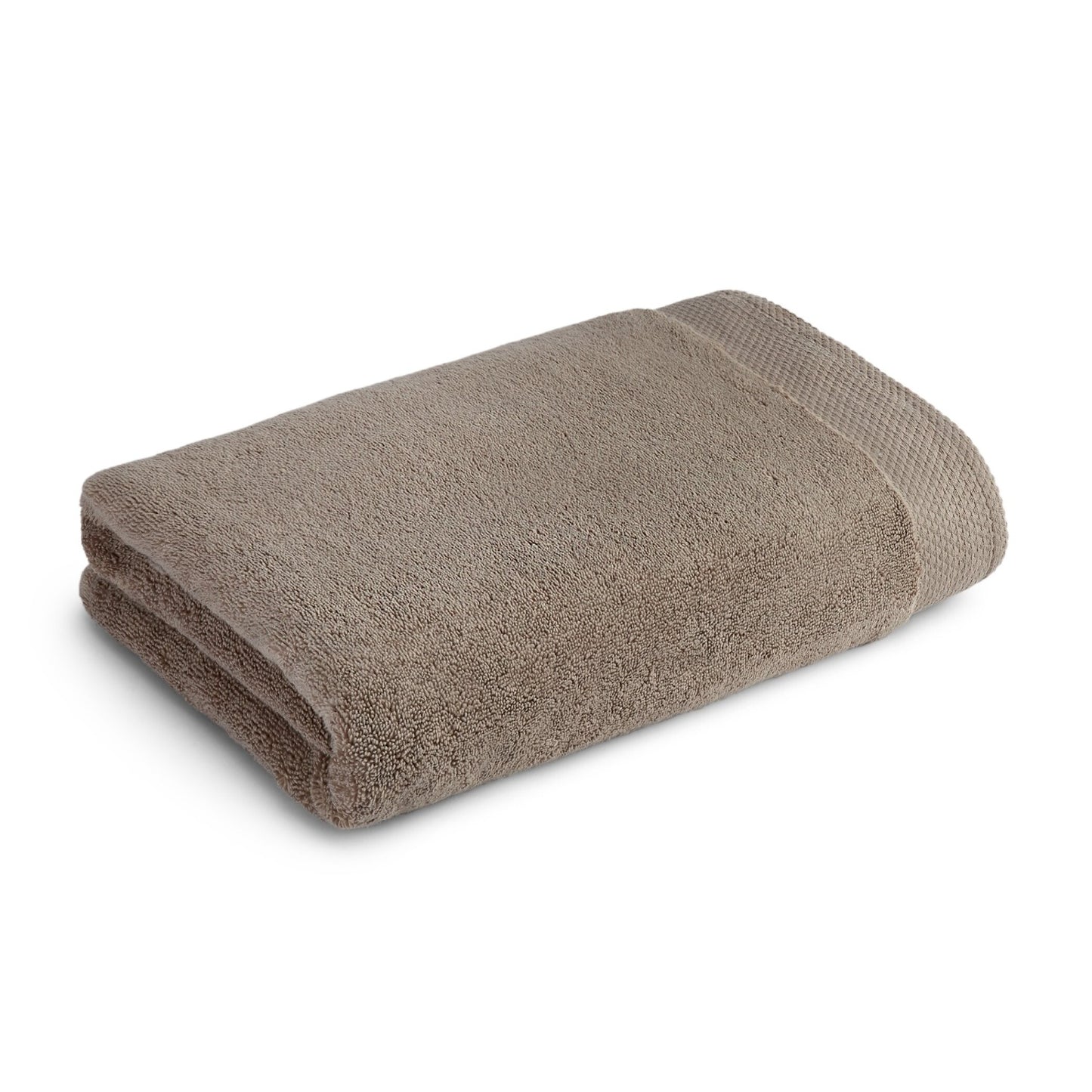 Eminence 100% Cotton Bath Towel, 670 GSM, Solid, Brown