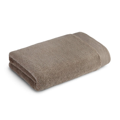 Eminence 100% Cotton Bath Towel, 670 GSM, Solid, Brown