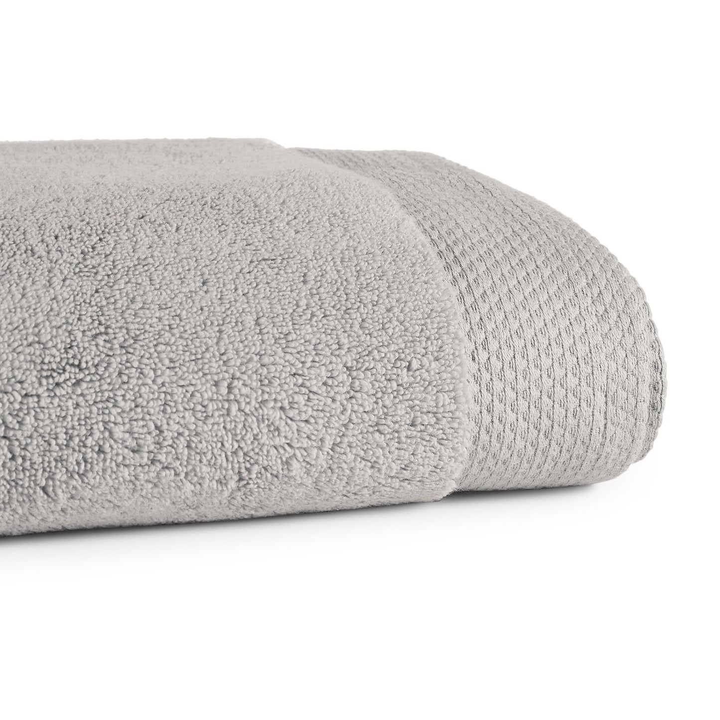 Eminence 100% Cotton Bath Towel, 670 GSM, Solid, Light Grey