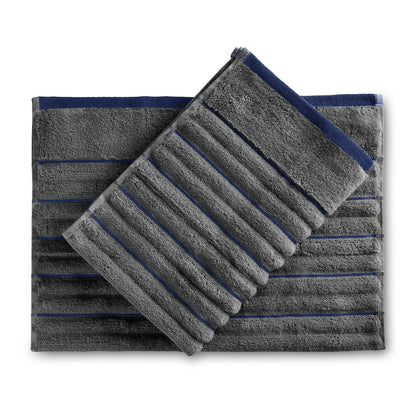 Exotica 100% Cotton Hand Towel, 575 GSM, Solid, Dark Grey