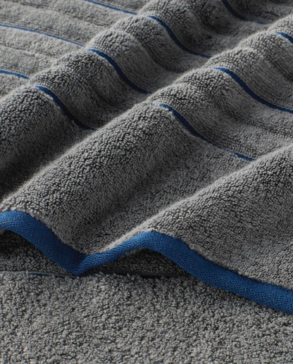Exotica 100% Cotton Hand Towel, 575 GSM, Solid, Dark Grey
