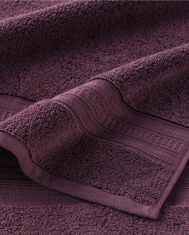 Opulent 100% Cotton Hand Towel, 550 GSM, Solid, Dark Violet