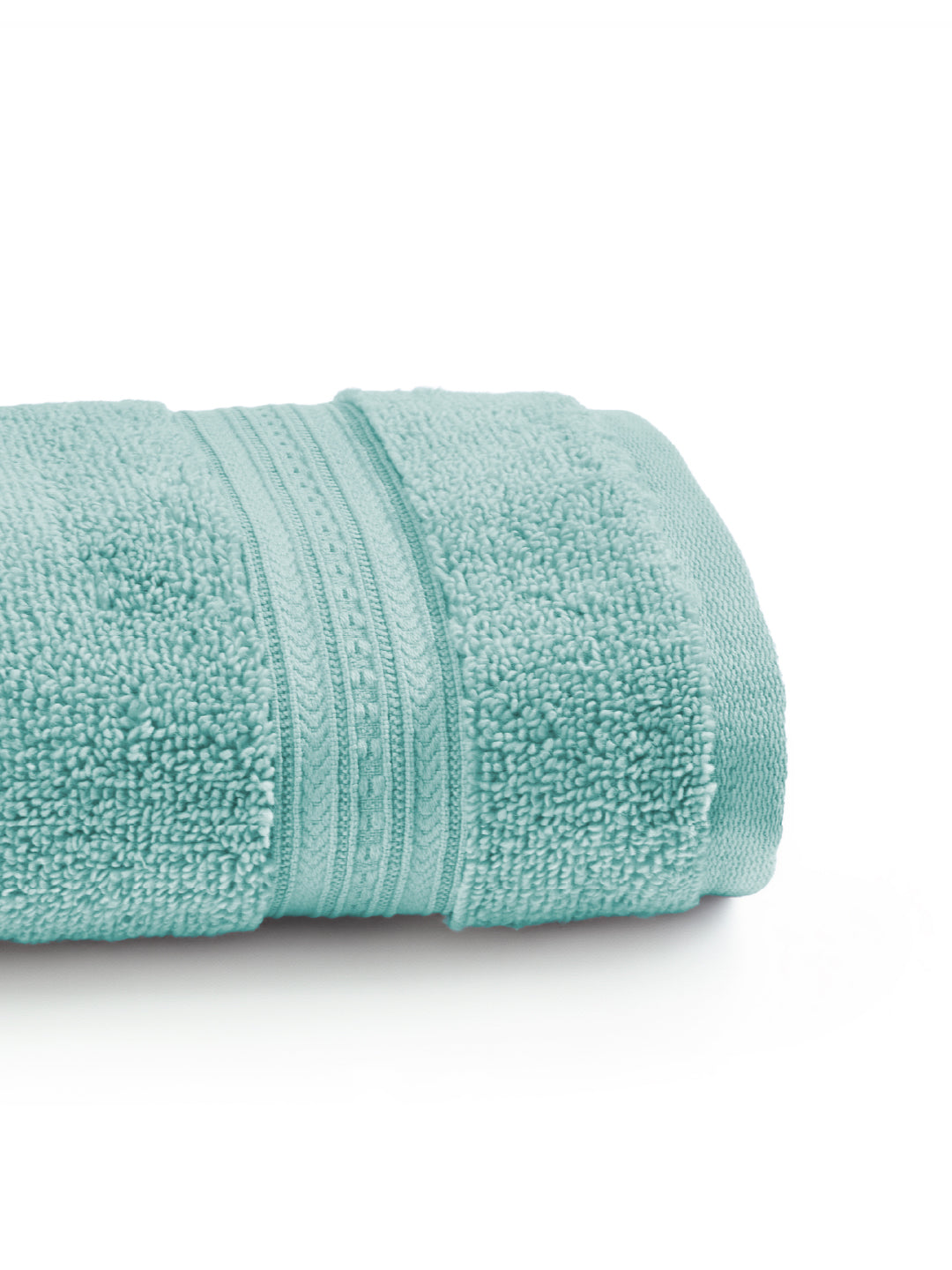 Opulent 100% Cotton Hand Towel, 550 GSM, Solid, Light Teal