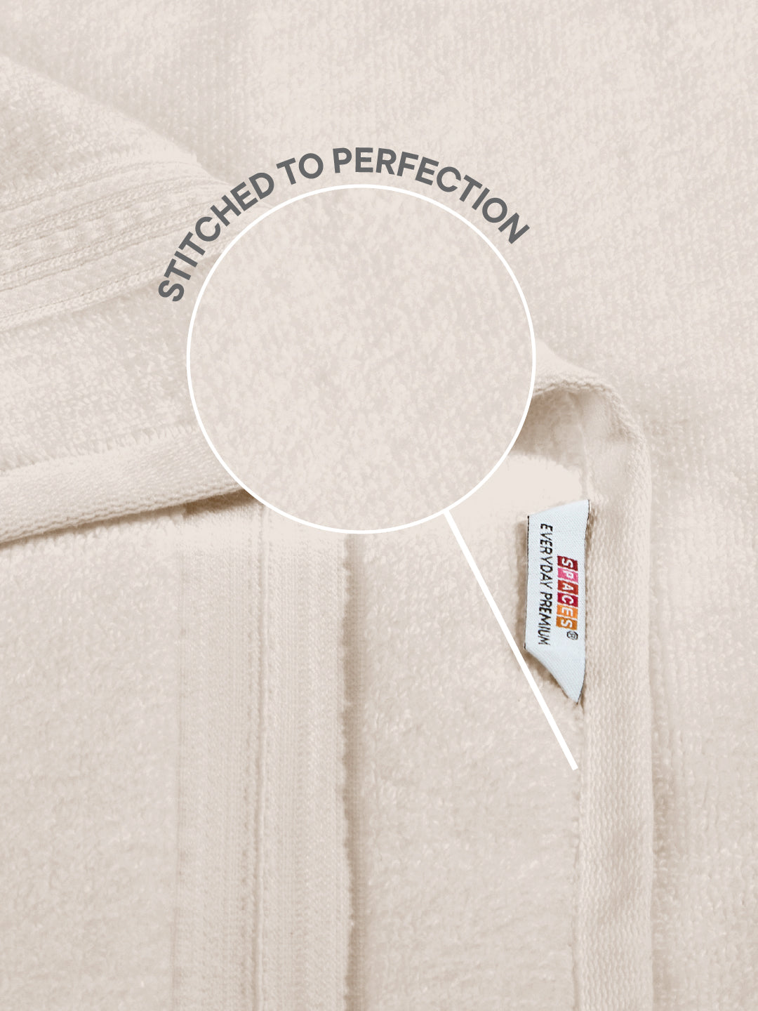 Opulent 100% Cotton Hand Towel, 550 GSM, Solid, Light Yellow